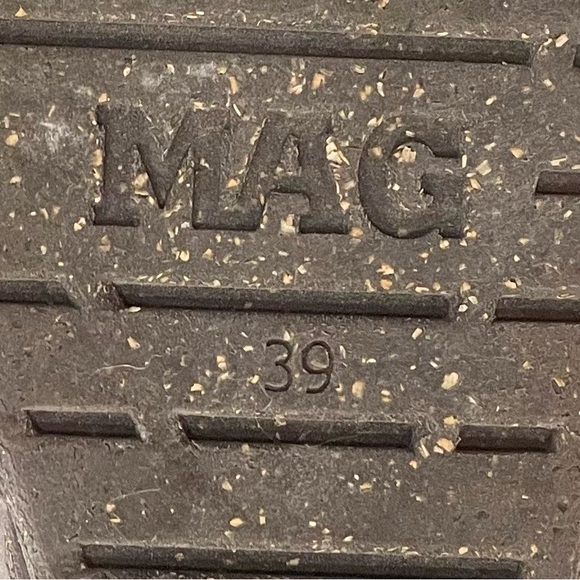 MAG Mary Jane Rubber Wedge Heel Sandal - Picture 7 of 13